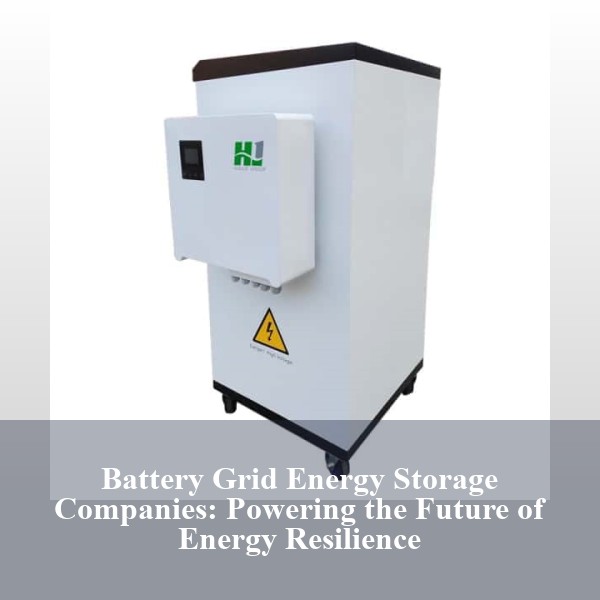 Battery Grid Energy Storage Companies: Powering the Future of Energy Resilience